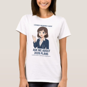 Lizenzierter Agent-T - Shirt für Versicherungen -