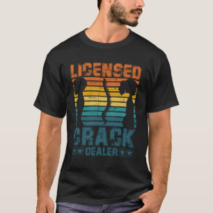 Lizenzierter Crack-Händler-Knotendoktor-Chiro T-Shirt