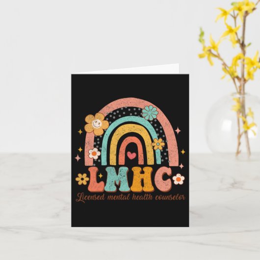 Lizenzierter Therapeut für psychische Gesundheit G Karte (Gelbe Blume)