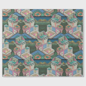 Lizenzierung für 3D-Collage in Wildleder Geschenkpapier (Flach)