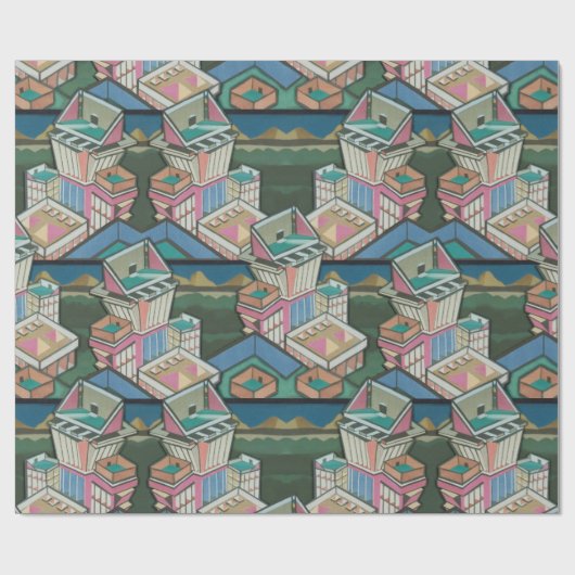 Lizenzierung für 3D-Collage in Wildleder Geschenkpapier (Flach)