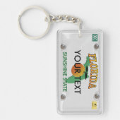 Lizenzplatte Florida-Schlüsselanhänger Schlüsselanhänger (Vorderseite)