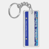 Lizenzplatte New- YorkSchlüsselanhänger Schlüsselanhänger (Vorderseite links)