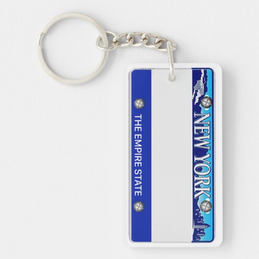 Lizenzplatte New- YorkSchlüsselanhänger Schlüsselanhänger (Vorderseite)