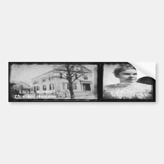 Lizzie Borden Autoaufkleber (Vorne)