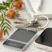 Lizzie Borden Friedhof Kopfstein Schlüsselanhänger (Vorderseite rechts)