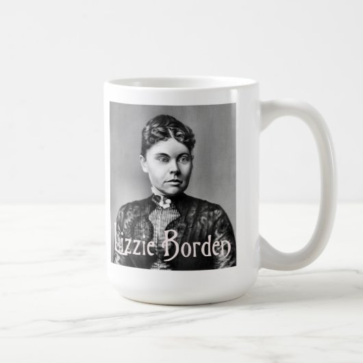 Lizzie Borden Kaffeetasse (Rechts)