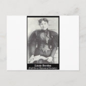 Lizzie Borden Postkarte (Vorderseite)
