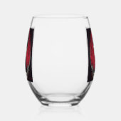 Lizzie Borden Stem Weinglas Ohne Stiel (Rechts)