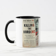 Lizzie Borden zitieren und buchen-cover-Tasse