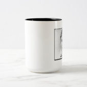 Lizzie Borden Zweifarbige Tasse (Mittel)