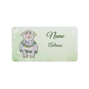 Lizzy Adressaufkleber