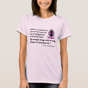 Lizzy Bennet Zitat T-Shirt #1