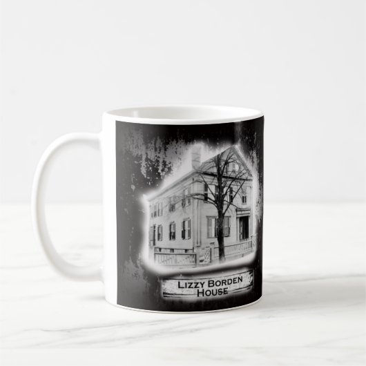 Lizzy Borden Haus-historische Tasse (Links)