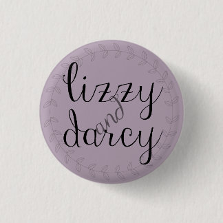 Lizzy u. Darcy Button für Jane Austen lockert auf