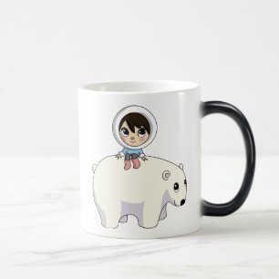 Lizzy und Zuckerguss der polare Bär Verwandlungstasse