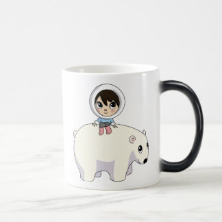 Lizzy und Zuckerguss der polare Bär Verwandlungstasse