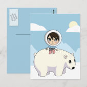 Lizzy und Zuckerguss Postkarte (Vorne/Hinten)