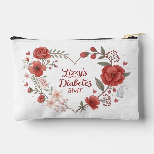Lizzy's Diabetes Stuff Zubehörtasche (Rückseite)