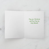 Lizzys Leute gesegnete Weihnachtskarte Feiertagskarte (Innenseite)