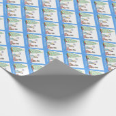 Lizzy's Leute Weihnachts-Überraschungspapier Geschenkpapier (Ecke)