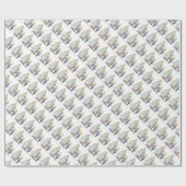 Lizzys Leute Weihnachtsgeschenkpapier für die Fami Geschenkpapier (Flach)