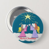 Lizzy's People Angels Holy Night Button (Vorne & Hinten)