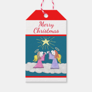 Lizzy's People Angels Holy Night Gift Tags Geschenkanhänger