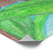 "Lizzzard, lizzzard, lizzzard" Poster (Ecke)