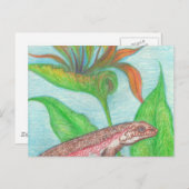 Lizzzard Postcard Postkarte (Vorne/Hinten)