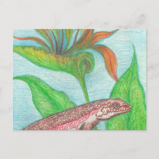 Lizzzard Postcard Postkarte (Vorderseite)