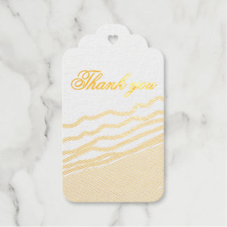 LJ Monogram Elegant Beach Wedding Geschenkanhänger