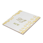 LJ Monogram Fliese (Seite)