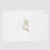 LJ Monogram Handtuch (Horizontal)