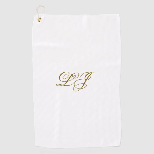 LJ Monogram Handtuch (Vorderseite)