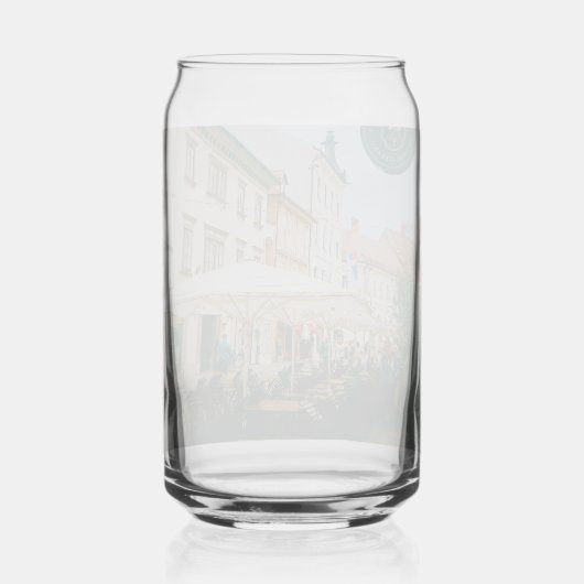 Ljubljana Cityscape Dosenglas (Vorderseite)