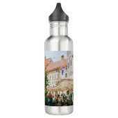 Ljubljana Cityscape Edelstahlflasche (Links)