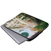 Ljubljana Cityscape Laptopschutzhülle (Vorne Knopf)