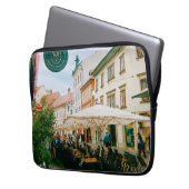 Ljubljana Cityscape Laptopschutzhülle (Vorderseite Links)