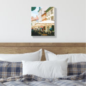 Ljubljana Cityscape Leinwanddruck (Insitu (Schlafzimmer))