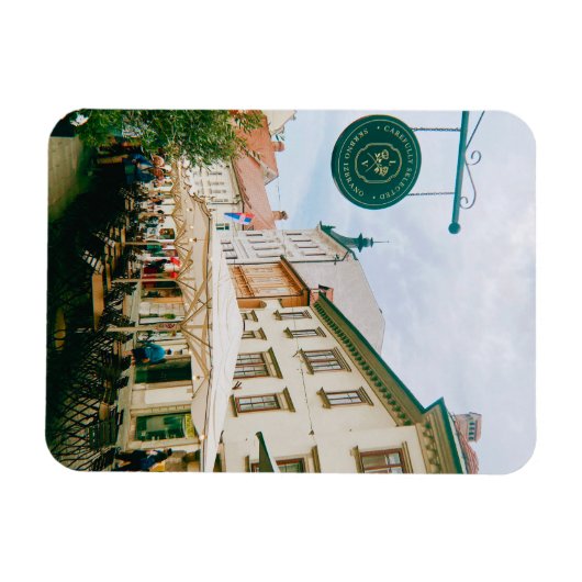 Ljubljana Cityscape Magnet (Horizontal)