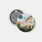 Ljubljana Cityscape Magnet (Vorderseite/Rückseite)