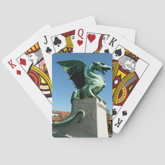 Ljubljana Dragon Spielkarten (Rückseite)