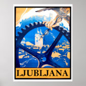 Ljubljana Poster (Vorne)
