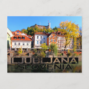 Ljubljana Postkarte