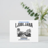 Ljubljana Postkarte (Stehend Vorderseite)
