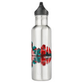 Ljubljana Skyline Edelstahlflasche (Rechts)