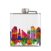 Ljubljana Skyline Flachmann (Rückseite)