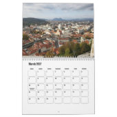 Ljubljana-Slovenia Calendar Kalender (Mär 2027)