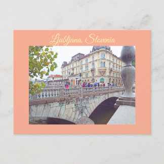 Ljubljana, Slowenien Hauptstadt Postkarte